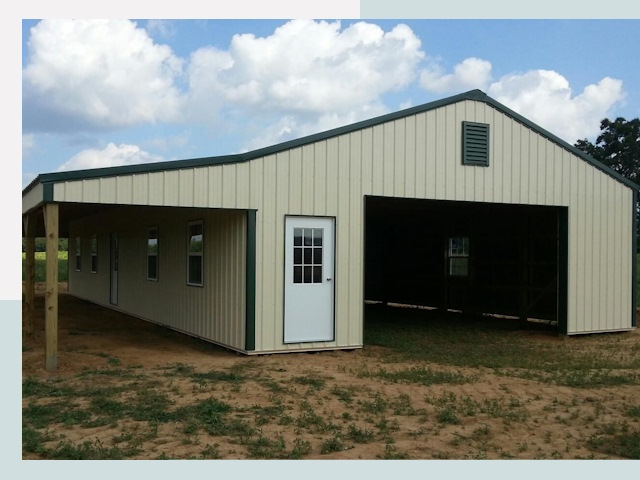 Строительство конюшен в Кулебаках