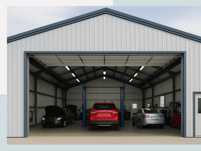 Ангары из сэндвич панелей от 618 руб. в Кулебаки