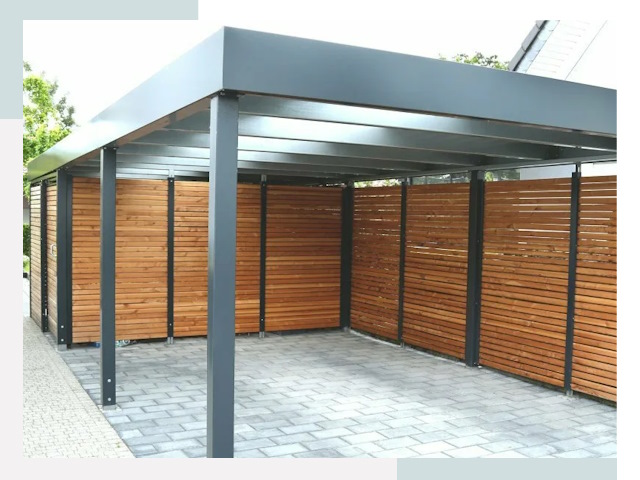 Навесы для парковки в Кулебаках