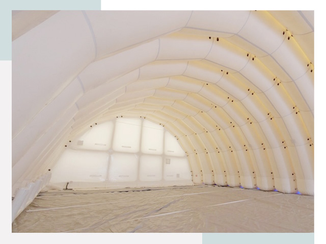 Пневмокаркасные ангары в Кулебаках