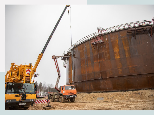 Монтаж резервуаров в Кулебаках от 618 руб. за м³