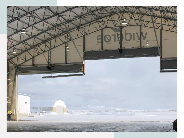 Ворота для ангаров в Кулебаках