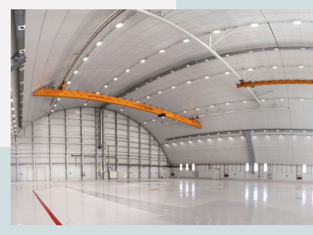 Оснащение ангаров в Кулебаки от СтальСтрой-Клб - цена от 618 руб.