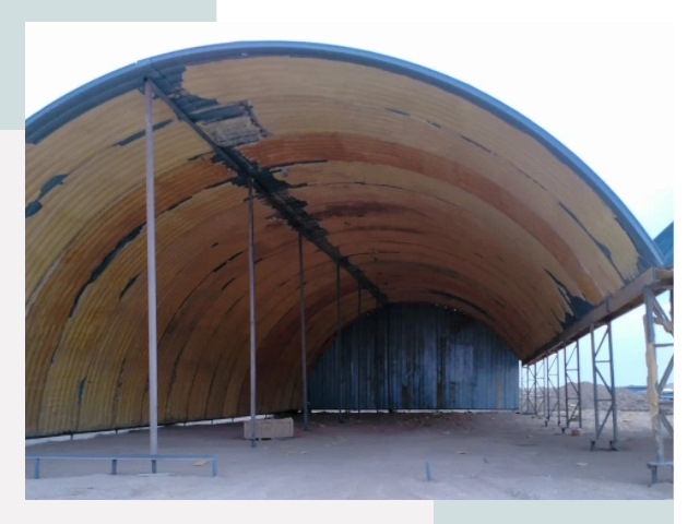 Реконструкция ангаров в Кулебаках