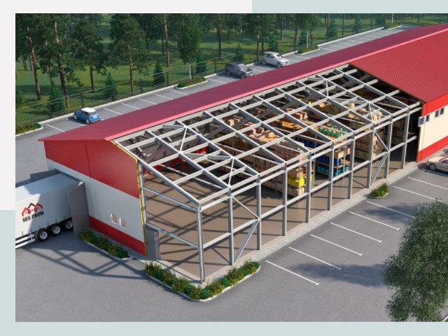 Проектирование ангаров в Кулебаках от 618 руб.